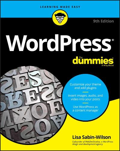 Паперова книга «WordPress For Dummies», автор Ліза Сабін-Вілсон - фото №1