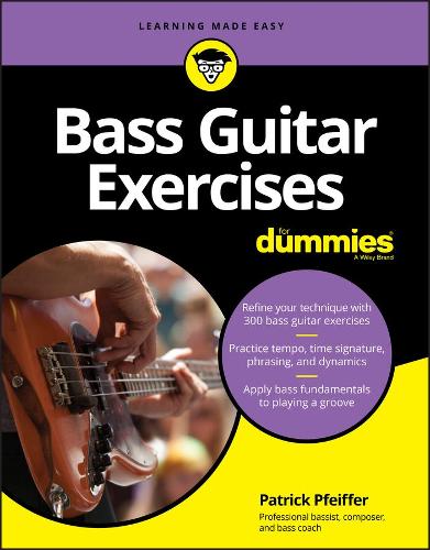 Бумажная книга «Bass Guitar Exercises For Dummies», автор Патрик Пфайффер - фото №1