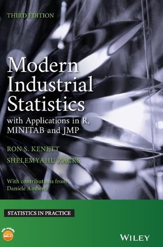 [object Object] «Modern Industrial Statistics: With Applications in R, MINITAB, and JMP», авторів Рон С. Кенетт, Шелемаху Закс - фото №1