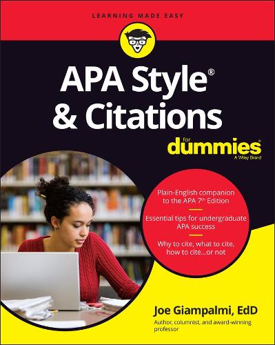 Бумажная книга «APA Style & Citations For Dummies», автор Джо Джампалми - фото №1