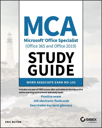 Бумажная книга «MCA Microsoft Office Specialist (Office 365 and Office 2019) Study Guide: Word Associate Exam MO-100», автор Эрик Бутов - фото №1