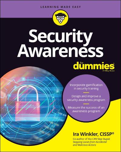 Бумажная книга «Security Awareness For Dummies», автор Айра Винклер - фото №1