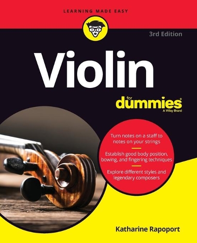 Паперова книга «Violin For Dummies: Book + Online Video and Audio Instruction», автор Кетрін Рапопорт - фото №1