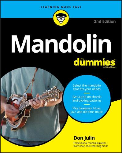 Паперова книга «Mandolin For Dummies», автор Дон Джулін - фото №1