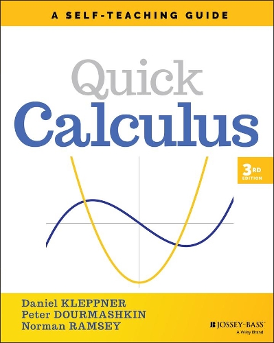 Бумажная книга «Quick Calculus: A Self-Teaching Guide», авторов Дэниел Клеппнер, Питер Дурмашкин - фото №1
