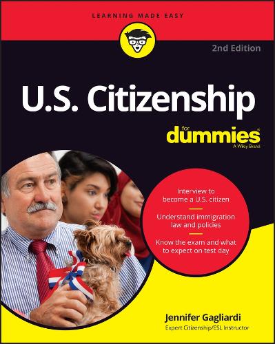 Паперова книга «U.S. Citizenship For Dummies», автор Дженніфер Гальярді - фото №1