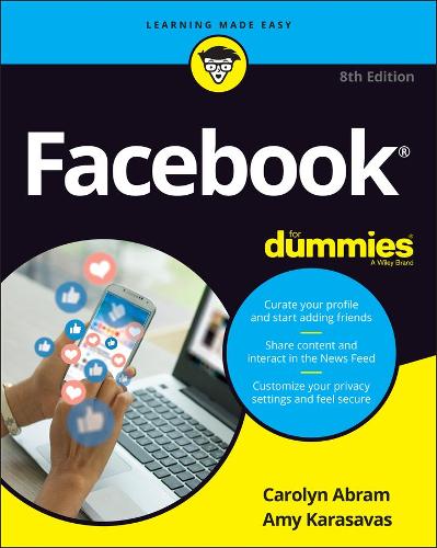 Паперова книга «Facebook For Dummies», авторів Емі Карасавас, Керолін Абрам - фото №1