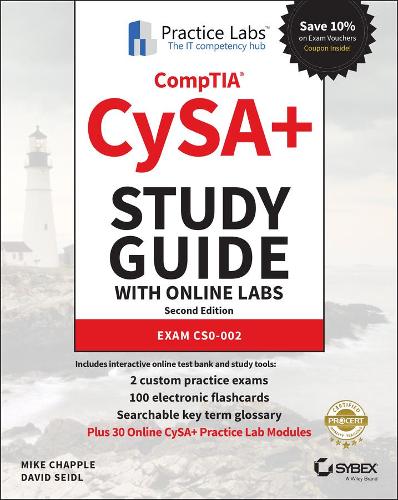 Бумажная книга «CompTIA CySA+ Study Guide with Online Labs: Exam CS0-002», автор Майк Чаппелл - фото №1