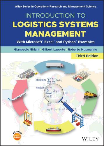 [object Object] «Introduction to Logistics Systems Management: With Microsoft Excel and Python Examples», авторів Джанпаоло Гіані, Гілберт Лапорт, Роберто Мусманно - фото №1