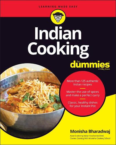 Бумажная книга «Indian Cooking For Dummies», автор Мониша Бхарадвадж - фото №1