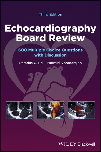 Паперова книга «Echocardiography Board Review: 600 Multiple Choice Questions with Discussion», авторів Падміні Варадараджан, Рамдас Г. Пай - фото №1