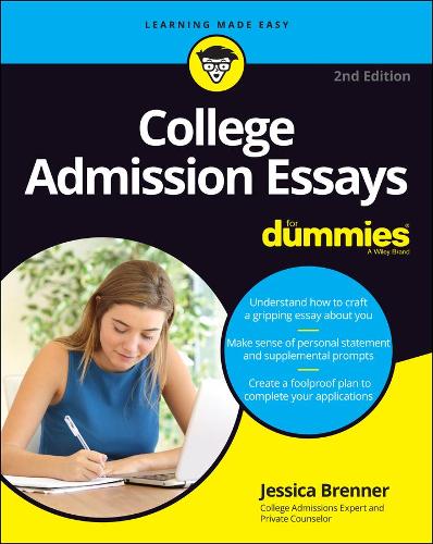 Бумажная книга «College Admission Essays For Dummies», автор Джессика Бреннер - фото №1