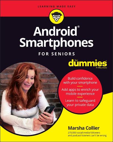 Бумажная книга «Android Smartphones For Seniors For Dummies», автор Марша Колльер - фото №1