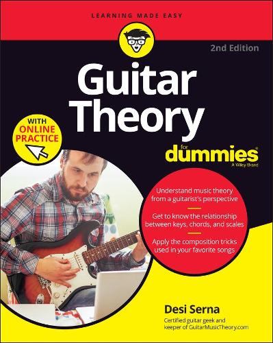 Паперова книга «Guitar Theory For Dummies with Online Practice», автор Дези Серна - фото №1