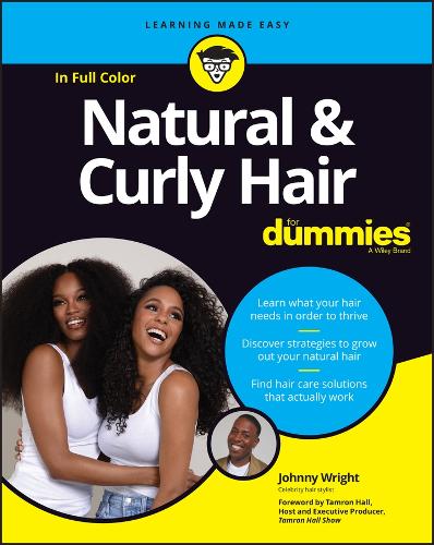 Бумажная книга «Natural & Curly Hair For Dummies», автор Джонни Райт - фото №1