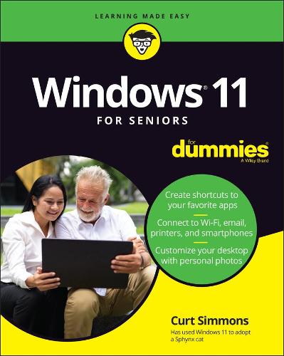 [object Object] «Windows 11 For Seniors For Dummies», автор Курт Сіммонс - фото №1
