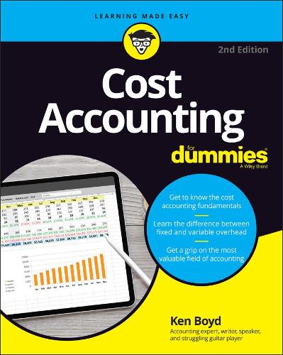 Паперова книга «Cost Accounting For Dummies», автор Кеннет В. Бойд - фото №1