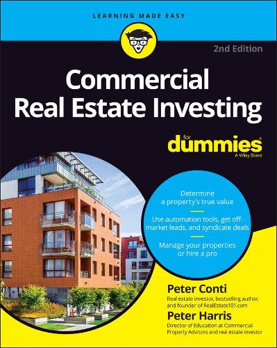 Паперова книга «Commercial Real Estate Investing For Dummies», автор Пітер Конті - фото №1