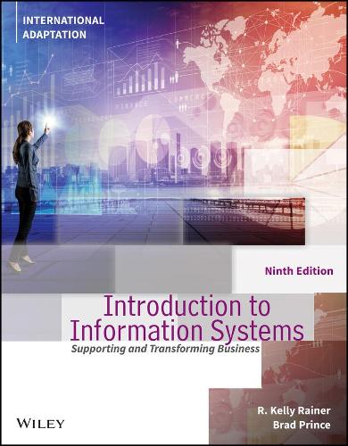 Паперова книга «Introduction to Information Systems, International Adaptation», авторів Бред Прінс, Р. Келлі Рейнер - фото №1