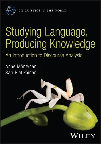 Паперова книга «Studying Language, Producing Knowledge: An Introduction to Discourse Analysis», автор Сарі Пієтікайнен - фото №1