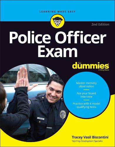 Бумажная книга «Police Officer Exam For Dummies», автор Трейси Василь Бисконтини - фото №1