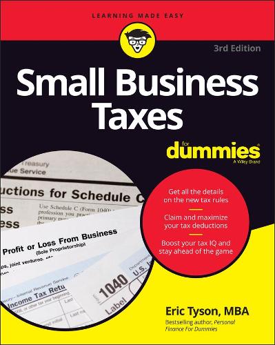 Бумажная книга «Small Business Taxes For Dummies», автор Эрик Тайсон - фото №1