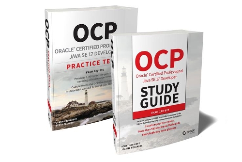 [object Object] «OCP Oracle Certified Professional Java SE 17 Developer Certification Kit: Exam 1Z0-829», авторов Жанна Боярски, Скотт Селикофф - фото №1