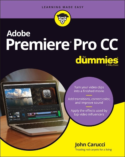 Паперова книга «Adobe Premiere Pro CC For Dummies», автор Джон Каруччі - фото №1