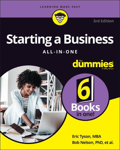 Паперова книга «Starting a Business All-in-One For Dummies», авторів Боб Нельсон, Ерік Тайсон - фото №1
