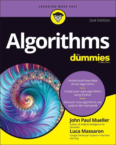 [object Object] «Algorithms For Dummies», авторов Джон Пол Мюллер, Лука Массарон - фото №1