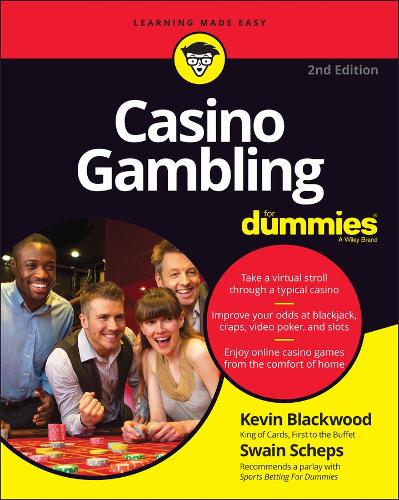 Паперова книга «Casino Gambling For Dummies», авторів Кевін Блеквуд, Свейн Шепс - фото №1