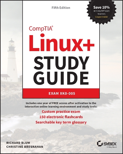 [object Object] «CompTIA Linux+ Study Guide: Exam XK0-005», авторів Крістін Бреснахан, Річард Блюм - фото №1