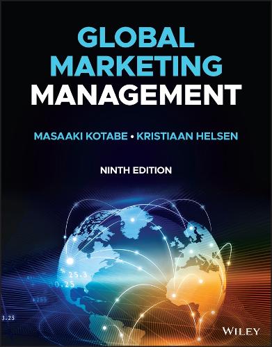 Паперова книга «Global Marketing Management», авторів Крістіан Хельсен, Масаакі (Майк) Котабе - фото №1
