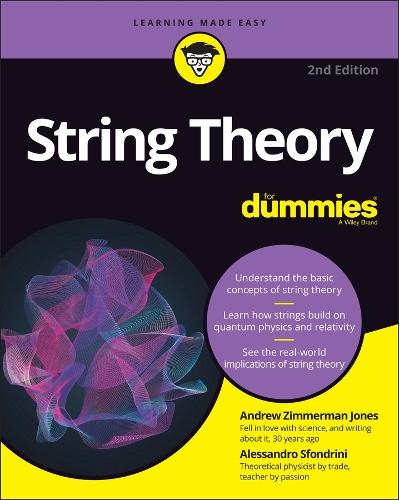 [object Object] «String Theory For Dummies», авторів Алессандро Сфондріні, Ендрю Циммерман Джонс - фото №1
