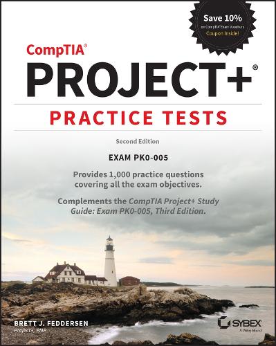 Бумажная книга «CompTIA Project+ Practice Tests: Exam PK0-005», автор Бретт Дж. Феддерсен - фото №1