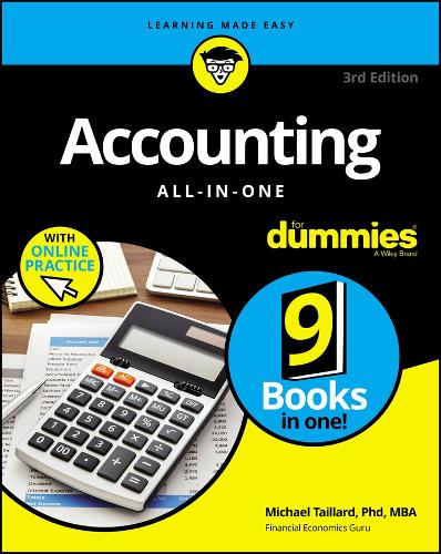 Бумажная книга «Accounting All-in-One For Dummies (+ Videos and Quizzes Online)», авторов Джозеф Крайнак, Кеннет В. Бойд, Майкл Тайллард - фото №1