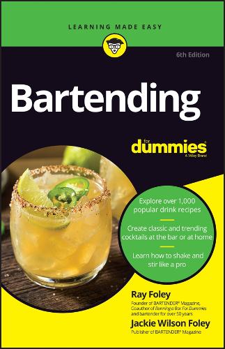 Паперова книга «Bartending For Dummies», авторів Джекі Вілсон Фолі, Р. Фоулі - фото №1