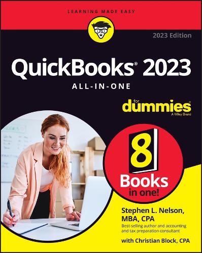 Бумажная книга «QuickBooks 2023 All-in-One For Dummies», автор Стивен Л. Нельсон - фото №1