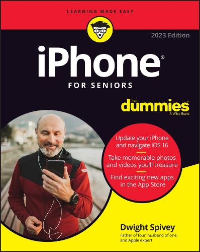 Паперова книга «iPhone For Seniors For Dummies», автор Дуайт Спайві - фото №1