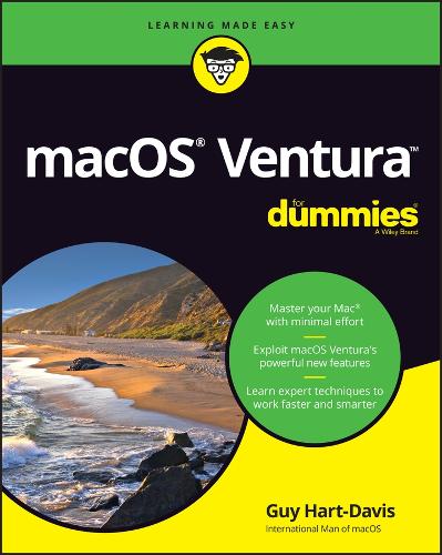 Паперова книга «macOS Ventura For Dummies», автор Гай Харт-Девіс - фото №1