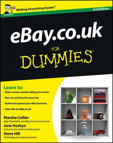 Бумажная книга «eBay.co.uk For Dummies», авторов Джейн Хоскин, Марша Колльер, Стив Хилл - фото №1