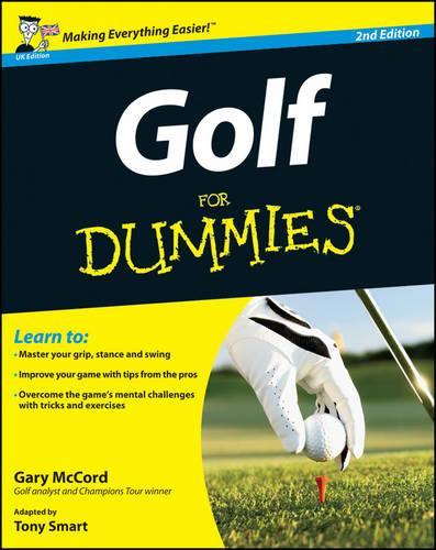 Бумажная книга «Golf For Dummies», автор Гэри Маккорд - фото №1
