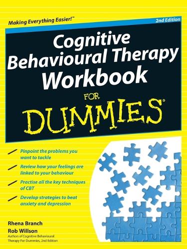 Бумажная книга «Cognitive Behavioural Therapy Workbook For Dummies», авторов Реана Бранч, Роб Уиллсон - фото №1