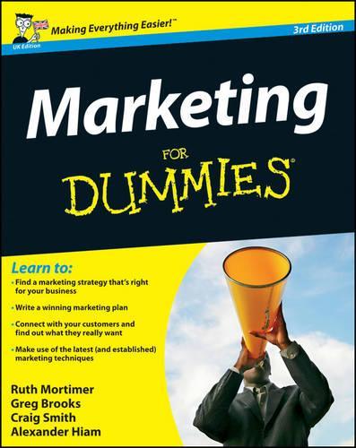 [object Object] «Marketing For Dummies», авторов Александр Хайам, Крейг Смит, Грегори Брукс, Рут Мортимер - фото №1