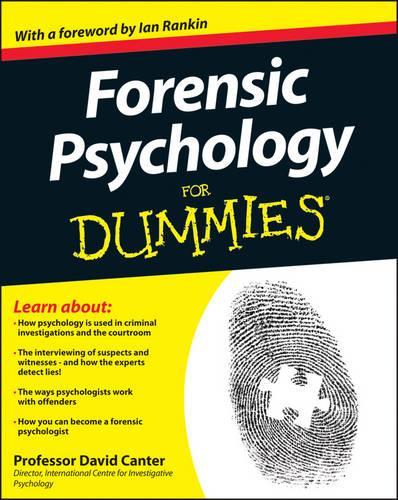 Бумажная книга «Forensic Psychology For Dummies», автор Дэвид В. Кантер - фото №1