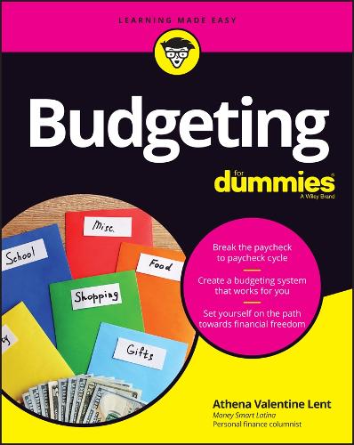 Паперова книга «Budgeting For Dummies», автор Афіна Валентайн Лент - фото №1