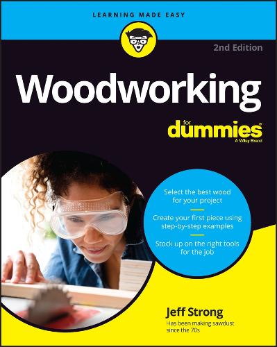 Паперова книга «Woodworking For Dummies», автор Джефф Стронг - фото №1