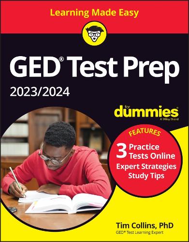 [object Object] «GED Test Prep 2023 / 2024 For Dummies with Online Practice», автор Тим Коллинз - фото №1