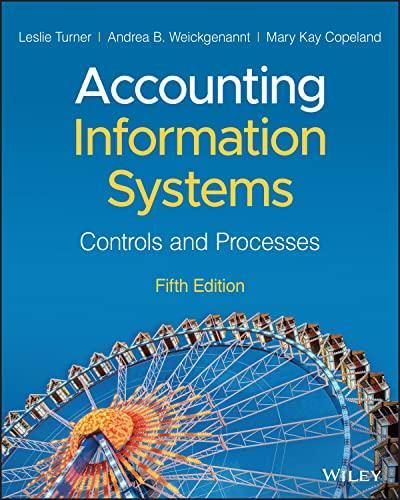 Бумажная книга «Accounting Information Systems: Controls and Processes», авторов Андреа Б. Вайкгенант, Лесли Тернер, Мэри Кэй Коупленд - фото №1