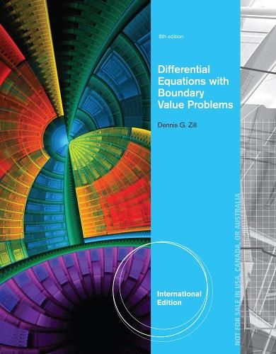 Бумажная книга «Differential Equations with Boundary-Value Problems, International Edition», авторов Деннис Зилл, Уоррен Райт - фото №1